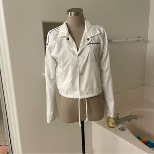 Champion Women's White Bomber Jacket